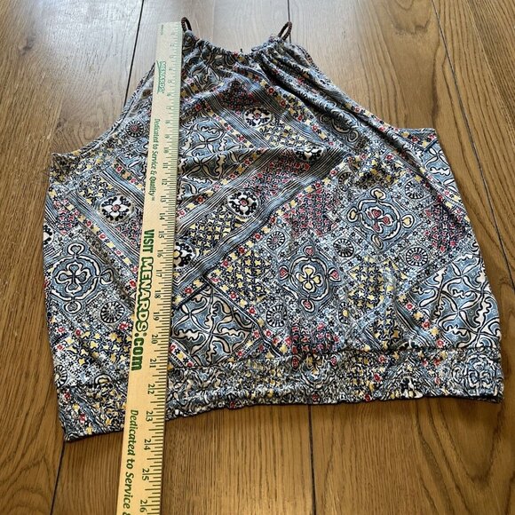 American Eagle‎ Womens Straps Cropped Tank Top Size Small Preppy Beach Summer - Picture 3 of 12